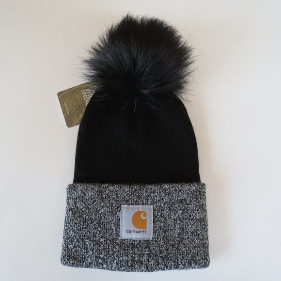 Carhartt Beanie Handmade in USA Pom